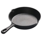 Black Cast Iron Frying Pan — additional view