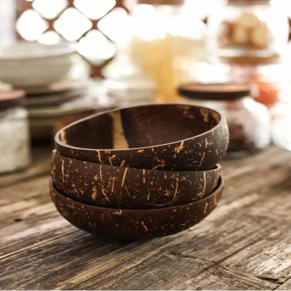 Handcrafted Coconut Bowls — product feature detail
