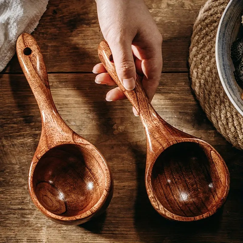 Large Wooden Multi-Purpose Scoop- 1pc — main product photo