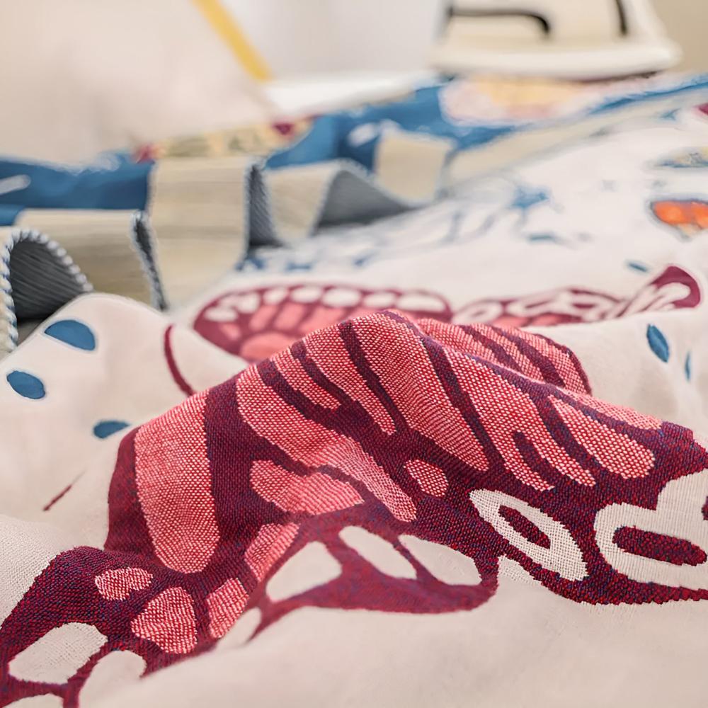 Butterfly Cotton Blanket — additional view