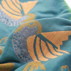 Scandinavian Bird Cotton Gauze Pillowcases (2pcs) — lifestyle shot