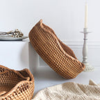 Stylish Handwoven Rattan Basket — additional view
