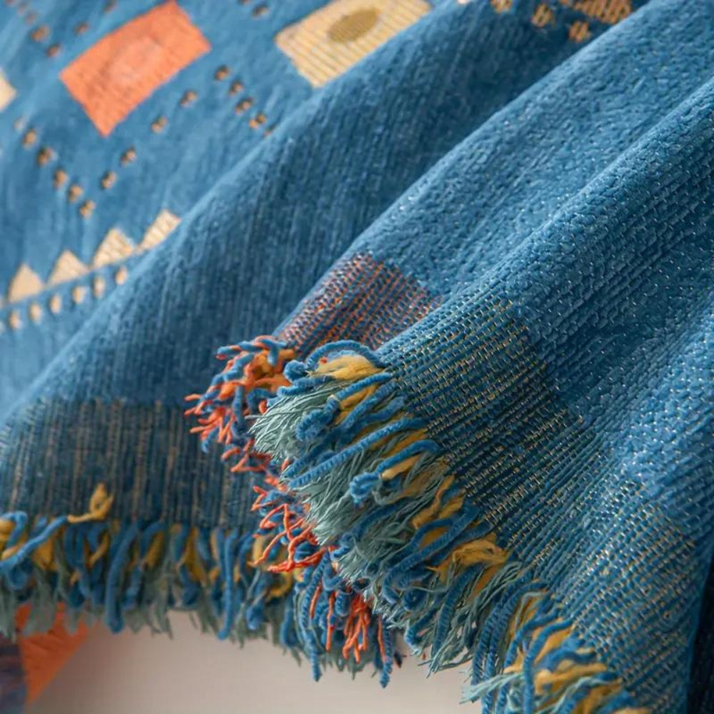 Stylish Boho Sofa Cover — product detail view