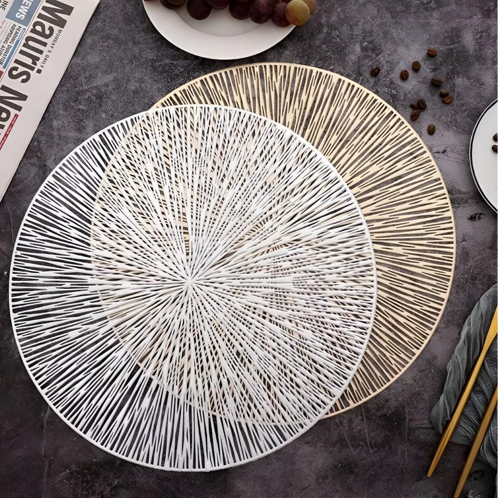 Firework Metallic Table Mat — product close-up