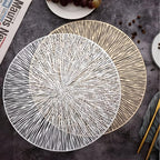 Firework Metallic Table Mat — product close-up