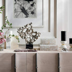 Colette Hourglass Candle Holder — product feature detail