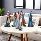 Jazz Musical Band Resin Figurine — product in use