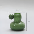 Celestial Nordic Glass Candle Holder — alternate angle view