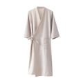 Minimalist Unisex Kimono Bath Robe — alternate angle view