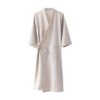 Minimalist Unisex Kimono Bath Robe — alternate angle view