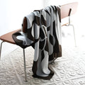 Abstract Pattern Acrylic Blanket — alternate angle view