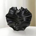 Coral Artisan Ceramic Vase — alternate angle view