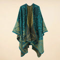 Baroque Pattern Warm Blanket Shawl — main product photo