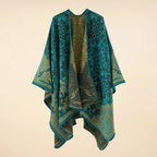 Baroque Pattern Warm Blanket Shawl — main product photo