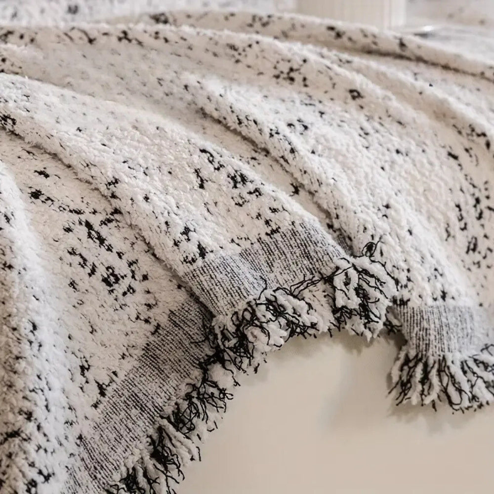 Nordic Speckle Reversible Sofa Cover — product close-up