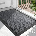 Geometric Entryway Door Mat — alternate angle view