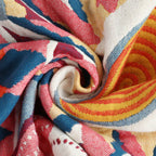 Nordic Sun Print Button Cotton Pillowcases (2pcs) — additional view