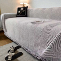 Herringbone Sofa Cover — view 6