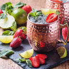 Hammered Copper Mug — product close-up