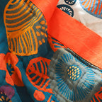 Boho Cartoon Flower Blanket — additional view