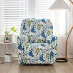 Floral Recliner Sofa Cover — main product photo