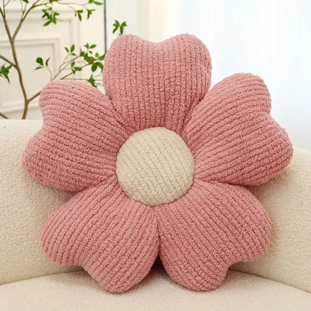 Flourish Flower Shaped Cushion — product close-up