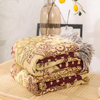 Bohemian Paisley Bliss Blanket — product close-up