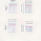 Zipped Mesh Laundry Cubes