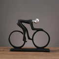 Momentum Nordic Cyclist Sculpture — alternate angle view