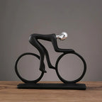 Momentum Nordic Cyclist Sculpture — alternate angle view