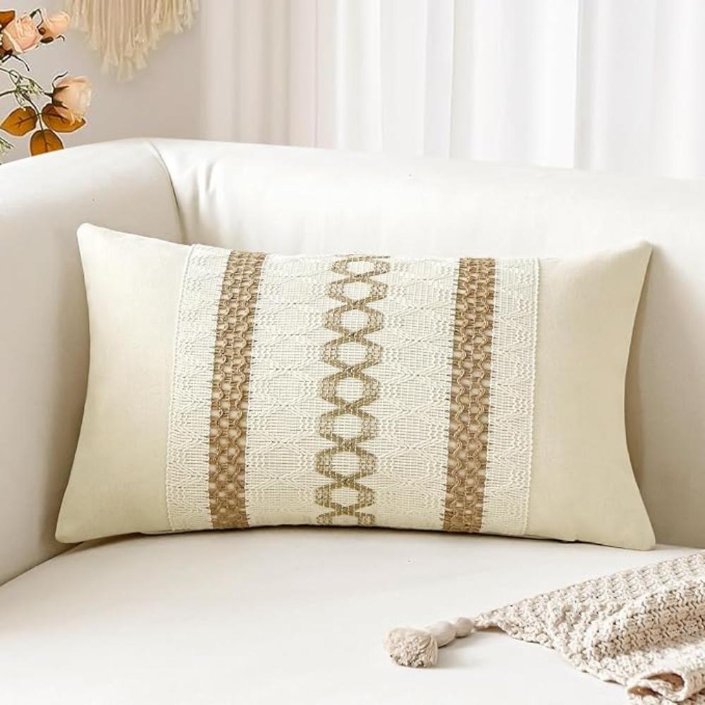 Earthy Elegance Cushion Cover — product close-up