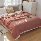 Deluxe Muslin Cotton Multi-Layer Blanket — product in use