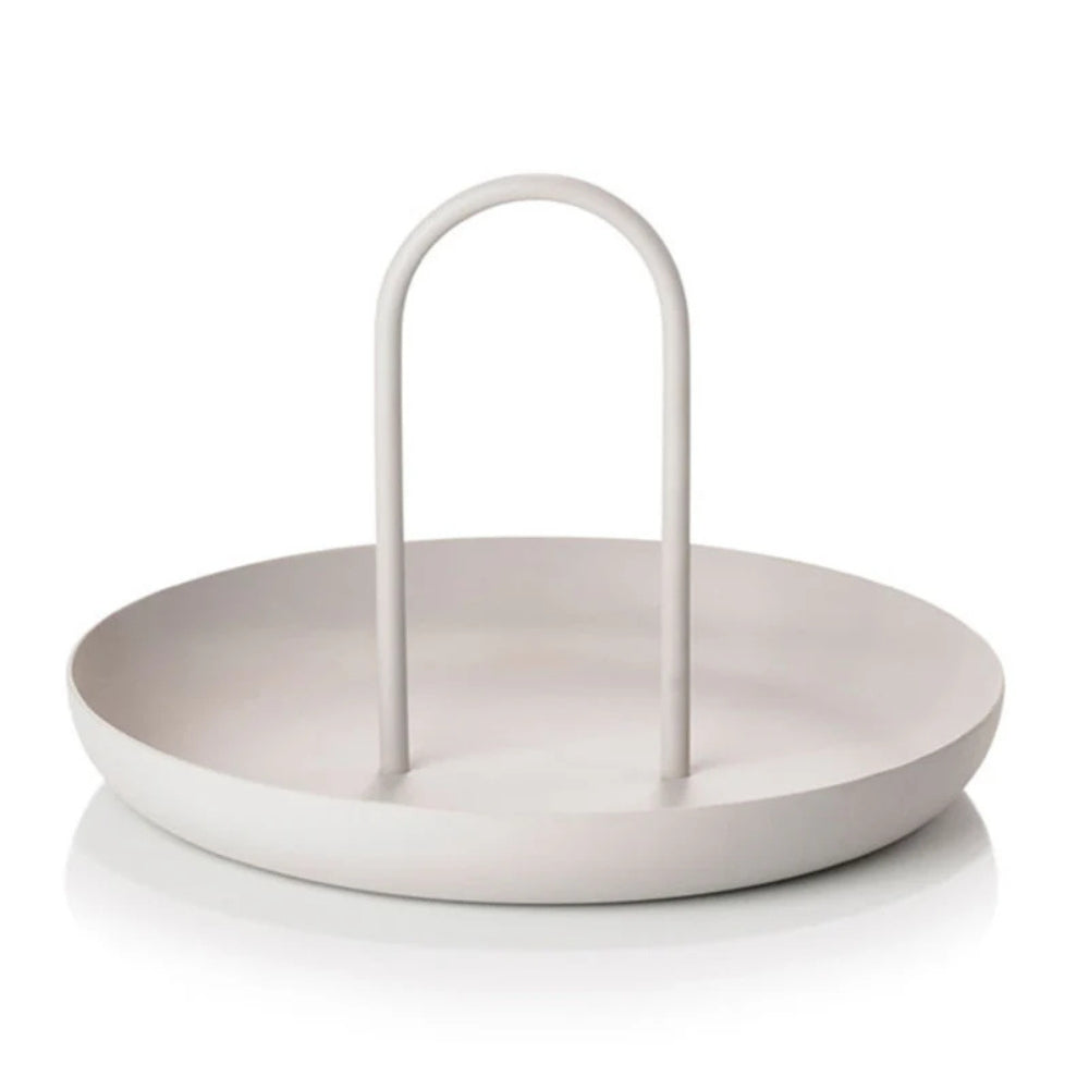 Chic Round Storage Tray Organizer — additional view