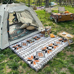 Moroccan Boho Pattern Picnic Mat — product detail view