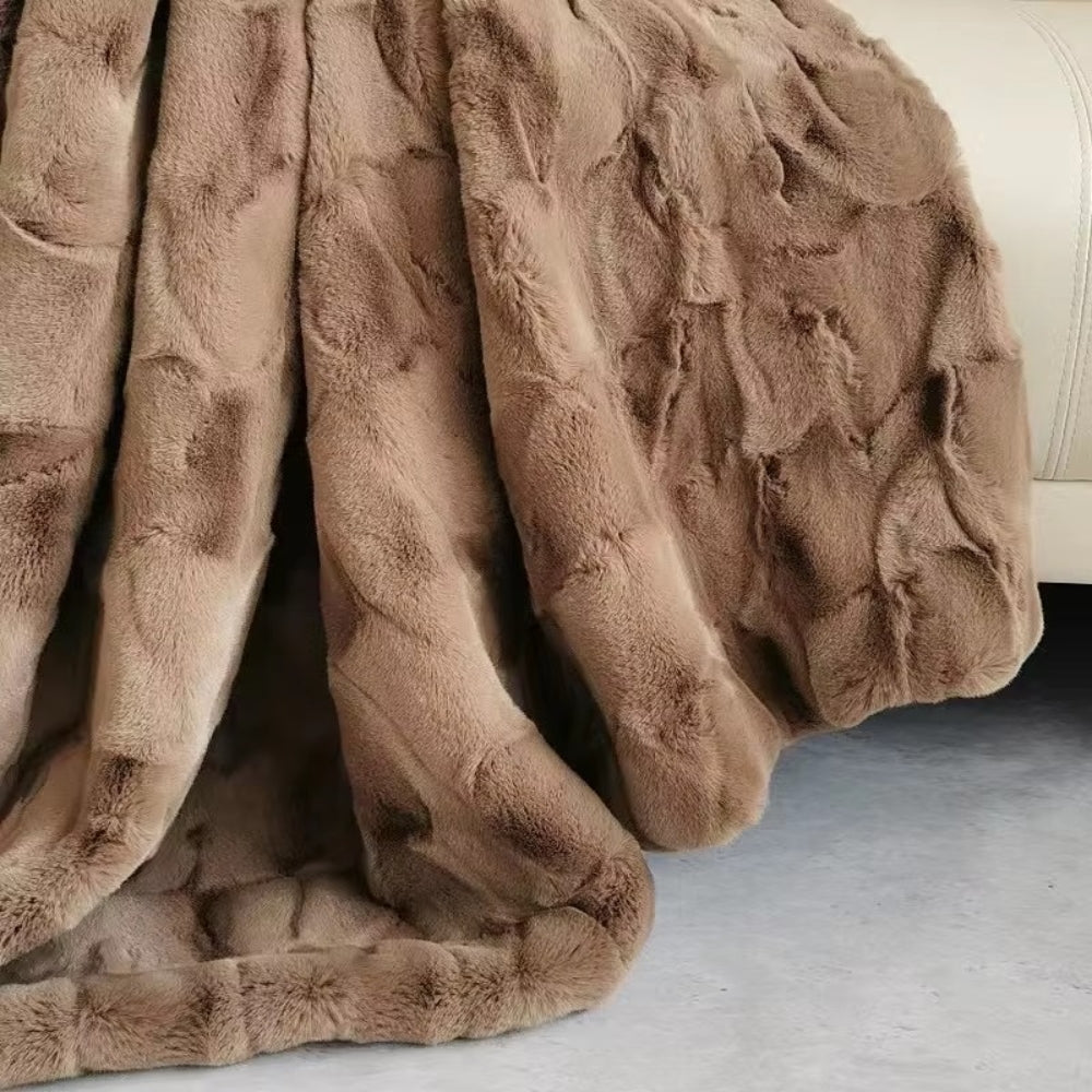 Heavenly Retreat Faux Fur Blanket — additional view