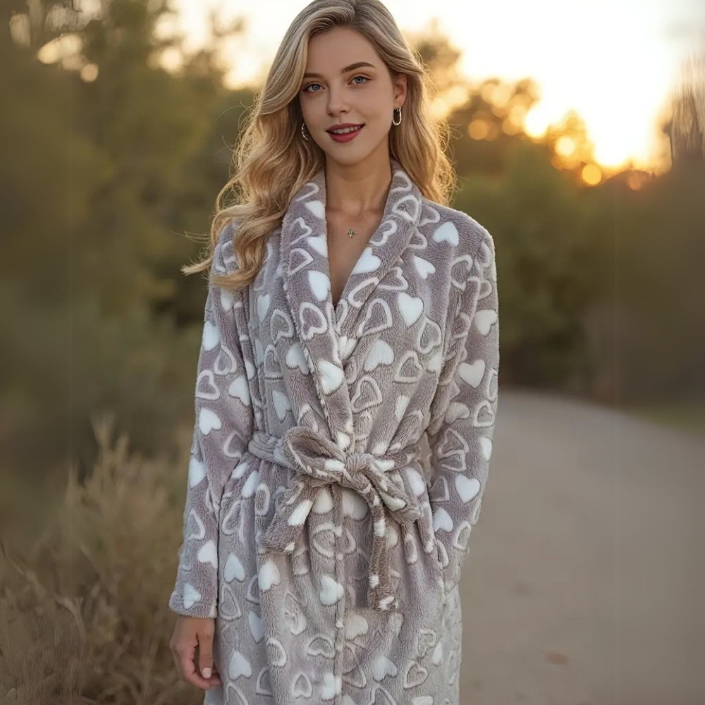 Plush Fleece Bathrobe — additional view