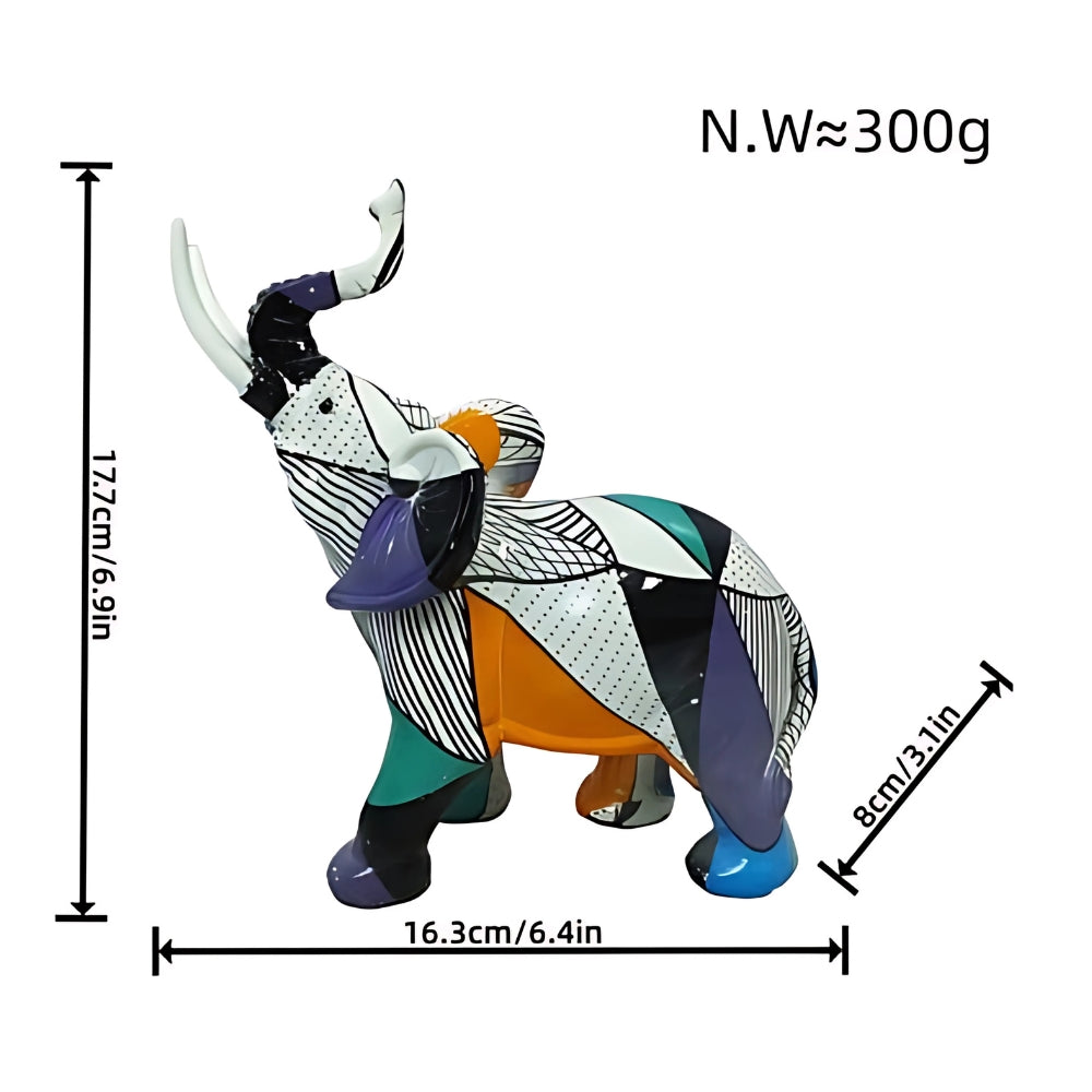 Luxury Abstract Elephant Figurine — additional view