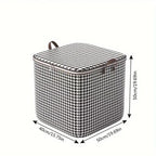 Houndstooth Collapsible Storage Box — additional view