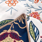 Reversible Garden Bloom Bath Towel — size and scale reference