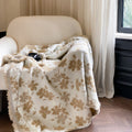Oriental-Inspired Mink Blanket — product feature detail