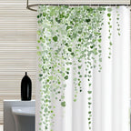 Leaf Drop Vine Shower Curtain — product feature detail