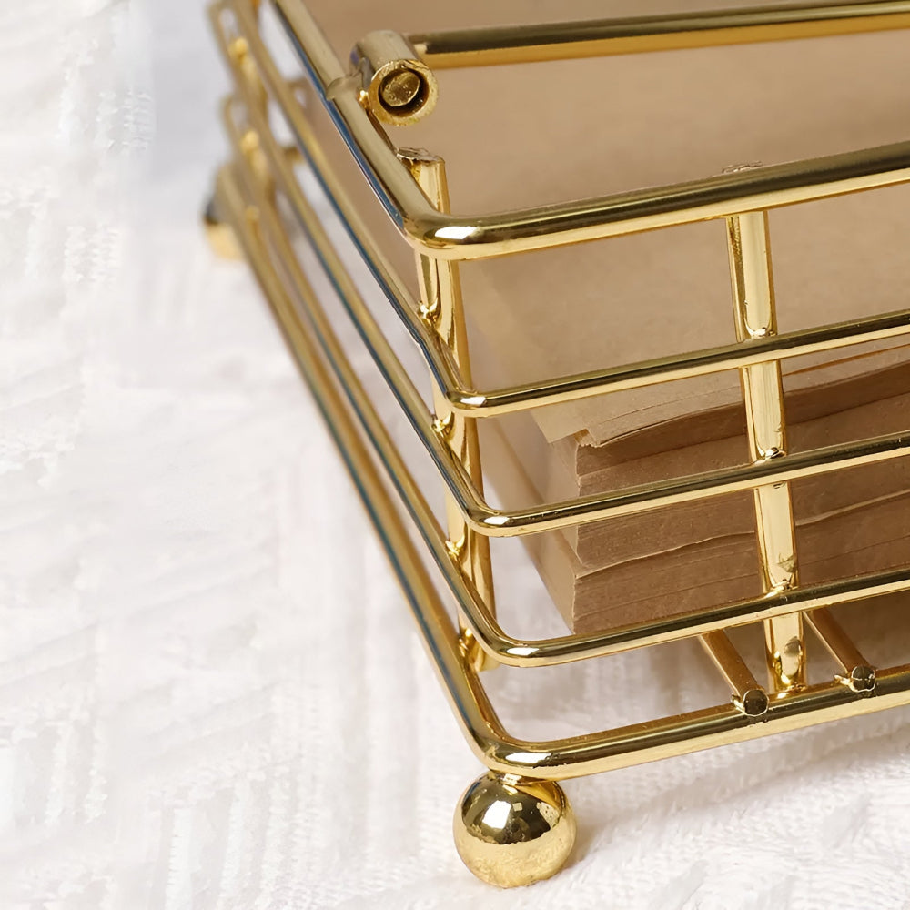 Sleek Iron Napkin Holder — additional view
