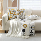 Floral Essence Embroidered Cushion Cover — additional view