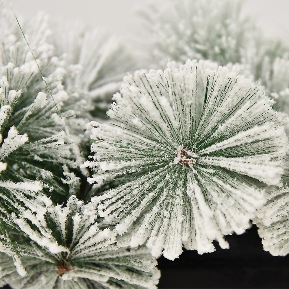 Holiday Frosted Christmas Garland — lifestyle shot