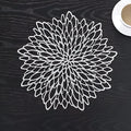 Chrysanthemum Charm Placemat — product feature detail