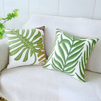 Verdant Paradise Cushion Cover — product in use