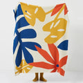 Tropical Breeze Knit Blanket — alternate angle view
