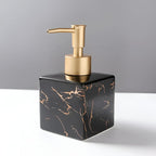 Marble Luxe Soap Dispenser — alternate angle view