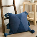 Tassel Touch Cushions — material texture close-up
