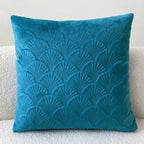 Coastal Velvet Shell Cushion Cover — product close-up